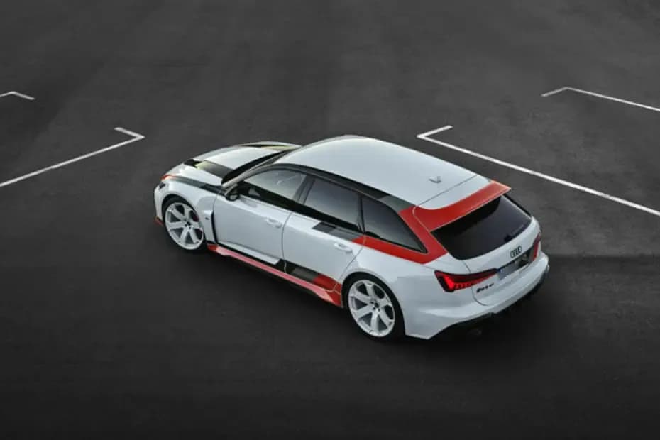 RS 6 Avant GT 2024 Top View