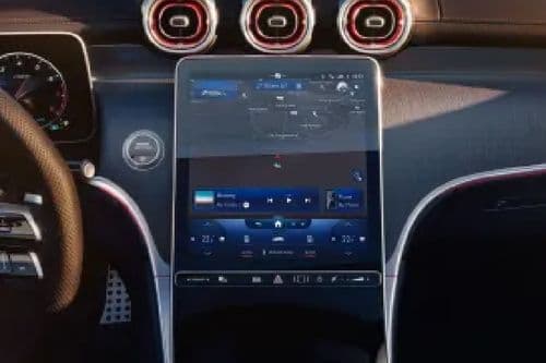 MBUX multimedia system with central display