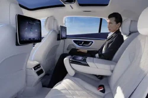 MBUX high-end rear seat entertainment system