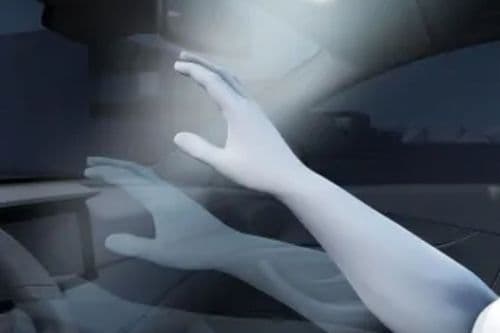 Detects and interprets your hand and arm movements