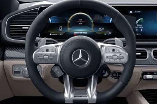 AMG Performance steering wheel in nappa leather