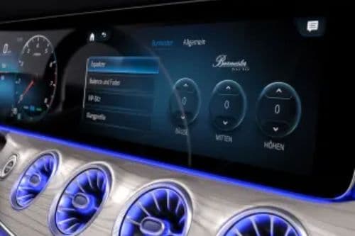 Burmester® high-end 3D surround sound system