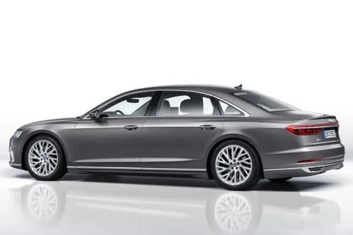 Audi A8 Left Side View
