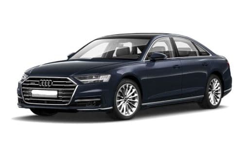 Audi A8 Left Side Front View