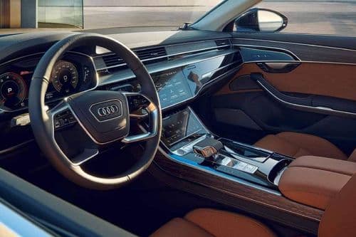 Audi A8 Front Side View