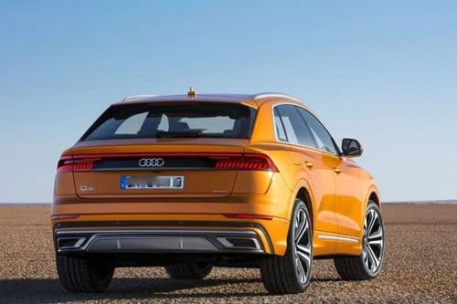 Audi Q8 Rear Side View