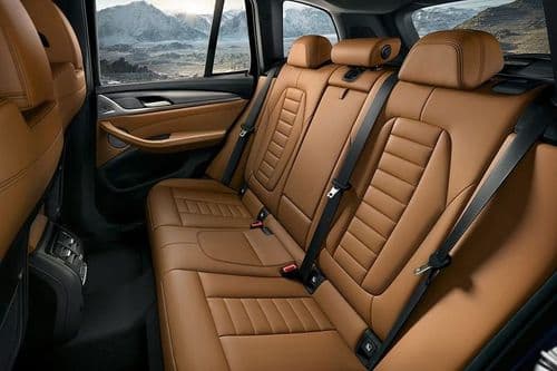 BMW X3 M Rear Seat