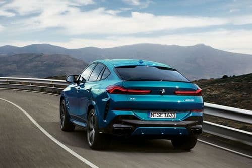  BMW X6 Rear View