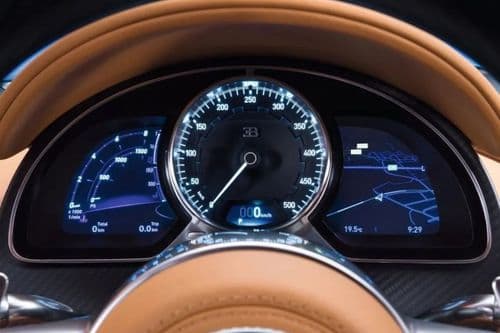 Bugatti Chiron Tachometer
