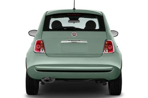 Fiat 500 Rear View