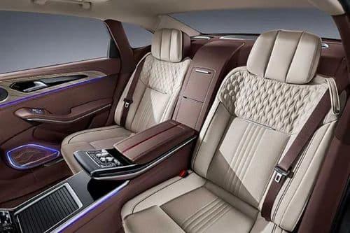 Hongqi H9 Rear Seat View 