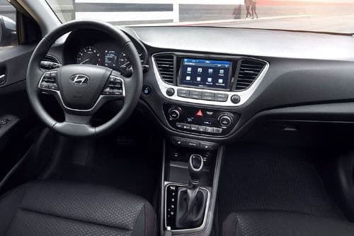 Hyundai Accent Dashboard