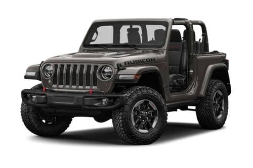 Jeep Wrangler Left Side Front View