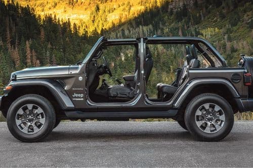 Jeep Wrangler Left View