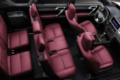 Lexus GX Seat Top View