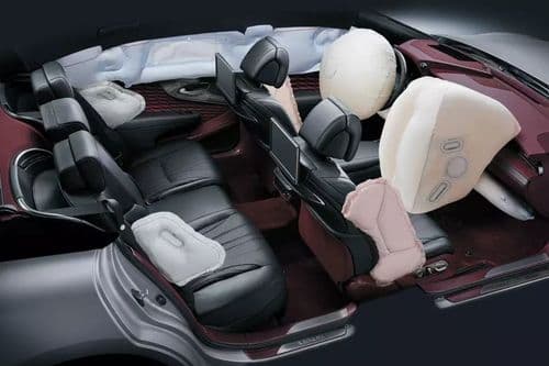 Lexus LS Airbags
