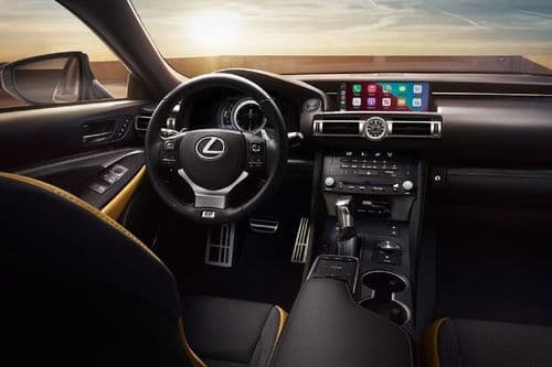 Lexus RC Dashboard
