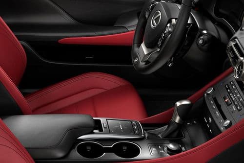 Lexus RC Seat Side View