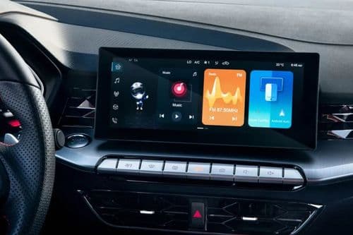 MG GT Infotainment System