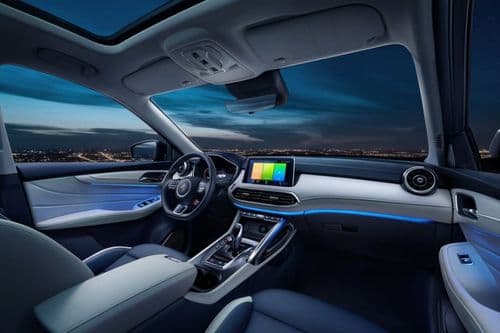 MG HS Dashboard