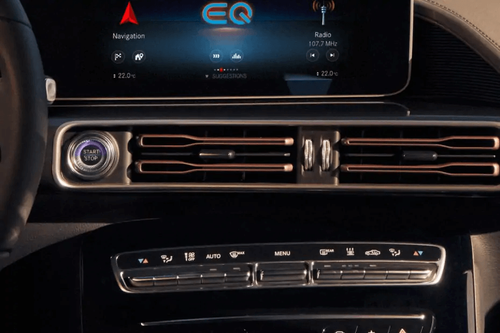 Mercedes Benz EQC AC vent
