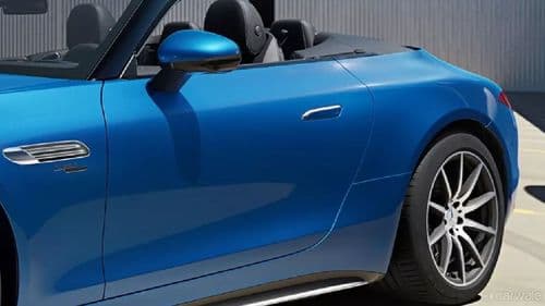 Mercedes Benz SL Roadster Left Side View