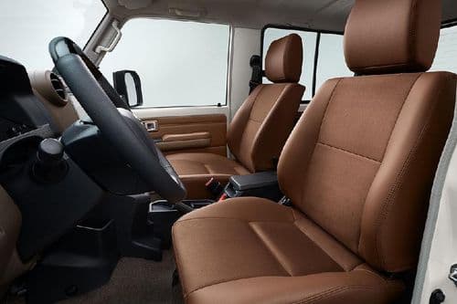 Toyota Land Cruiser 70 2024 Front Seat view