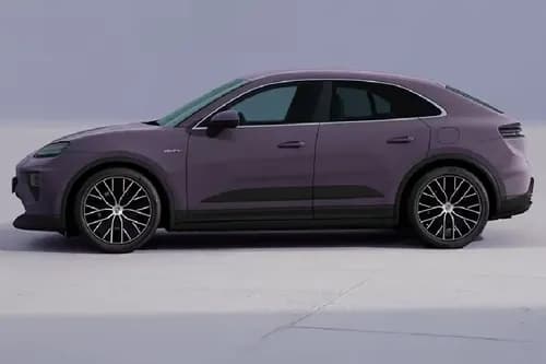 Porsche Macan Electric Right Side View