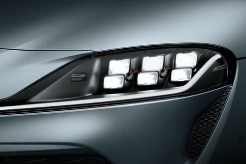 Toyota Supra Headlight View
