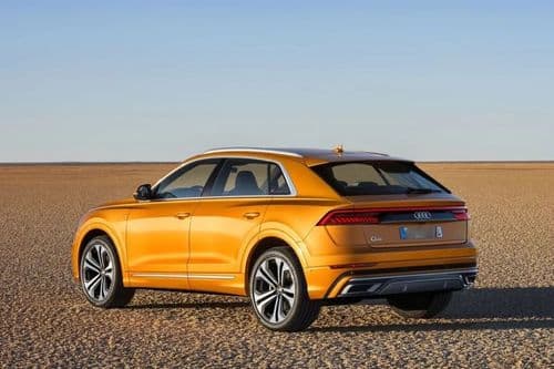 Audi Q8 Rear Side View