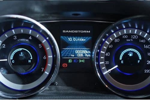 Sandstorm Al Reem Speed Measurement