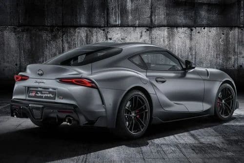 Toyota Supra Rear Right Side View