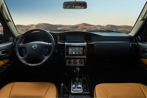 Nissan Patrol Safari Dashboard View