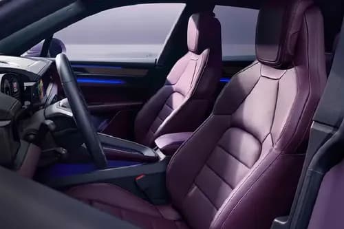 Porsche Macan Electric Front Row Seats