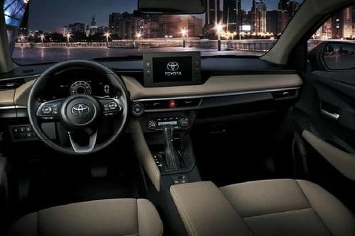 Toyota Yaris 2024 Dashboard