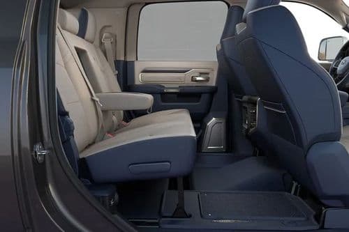 RAM 2500 Rear Seat View