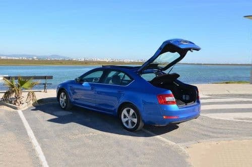 Skoda Octavia Boot Open