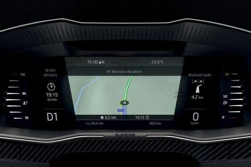 Skoda Superb Speedometer