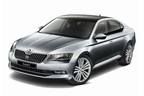 Skoda Superb Left Side Front View