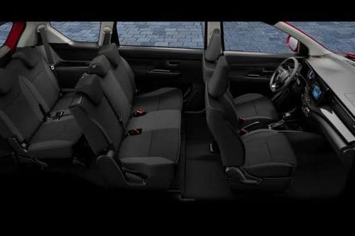 Suzuki Ertiga Rear Seat View