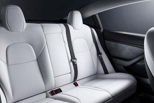 Tesla Model 3 Rear Seat 