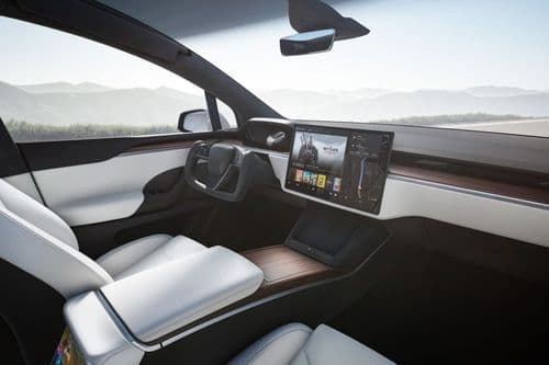 Tesla Model X Dashboard