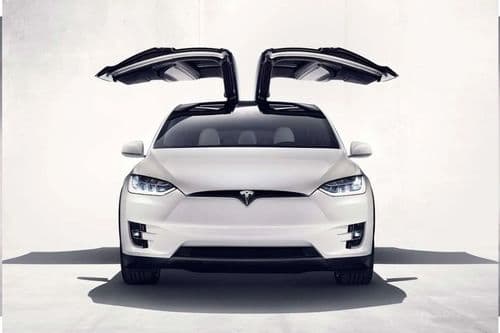 Tesla Model X Front View
