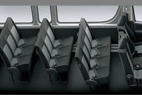 Toyota Hiace 2024 Seat View