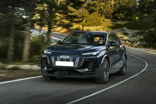 Audi Q6 E-Tron 2024 Left Side Front View