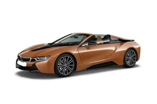 BMW i8 Roadster 2024 Left Side Front View