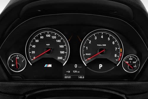 BMW M4 Coupe Speedometer