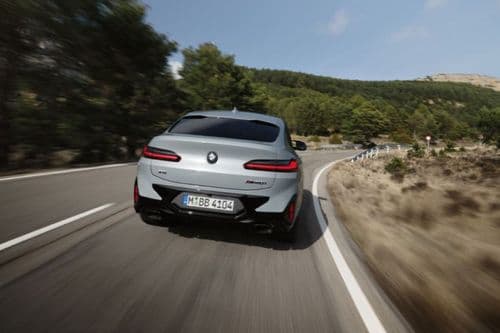 BMW X4 Rear View