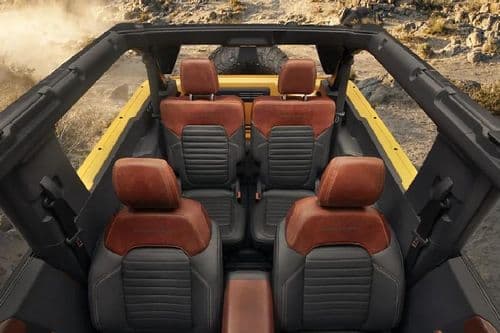 Ford Bronco 2024 Rear Seat