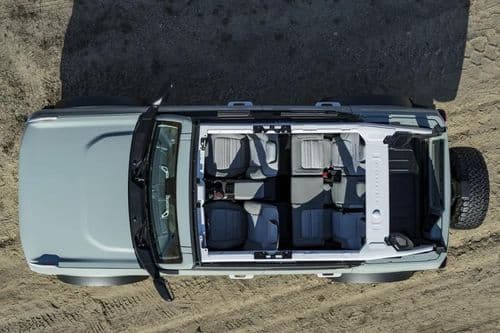 Ford Bronco 2024 Top View